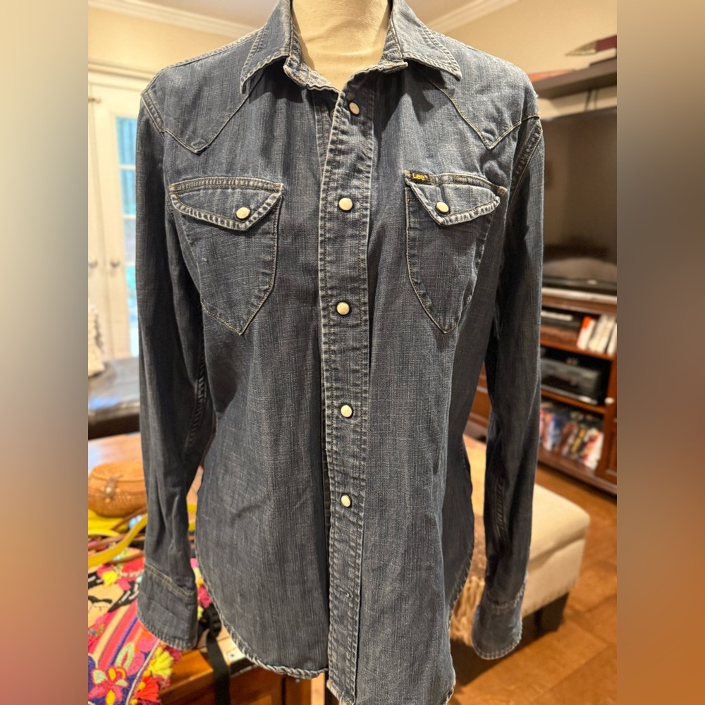 Lee Light Blue Denim Shirt